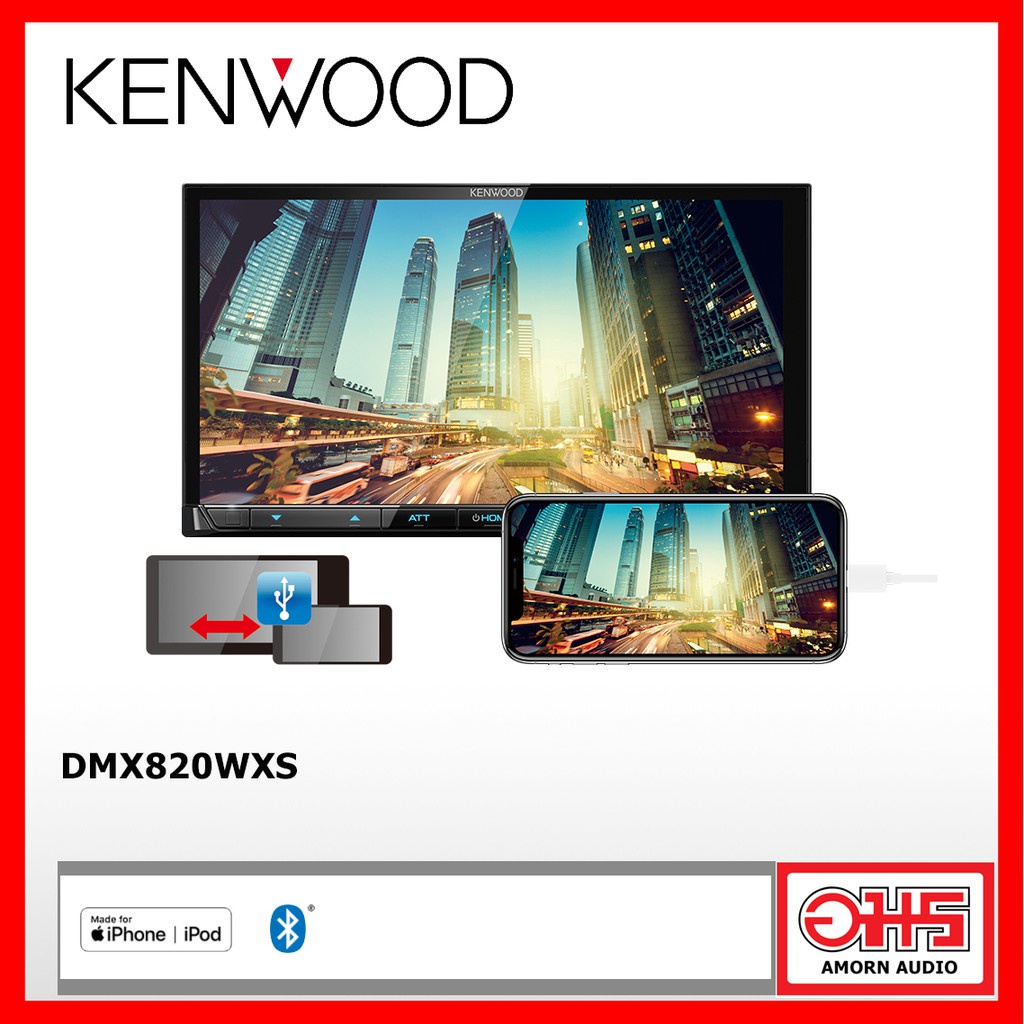 kenwood-dmx820wxs-เครื่องเล่น-2-din-จอสัมผัส-8-นิ้ว-amornaudio-อมรออดิโอ