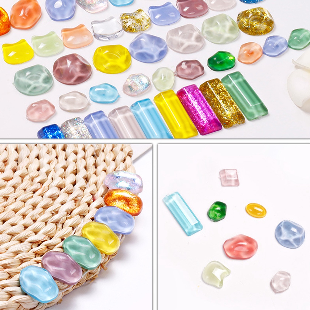 swatch-pota-แผ่นบอร์ดโชว์สีทาเล็บเจล-แบบใส-ทรงไม่สม่ําเสมอ-48-ชิ้น