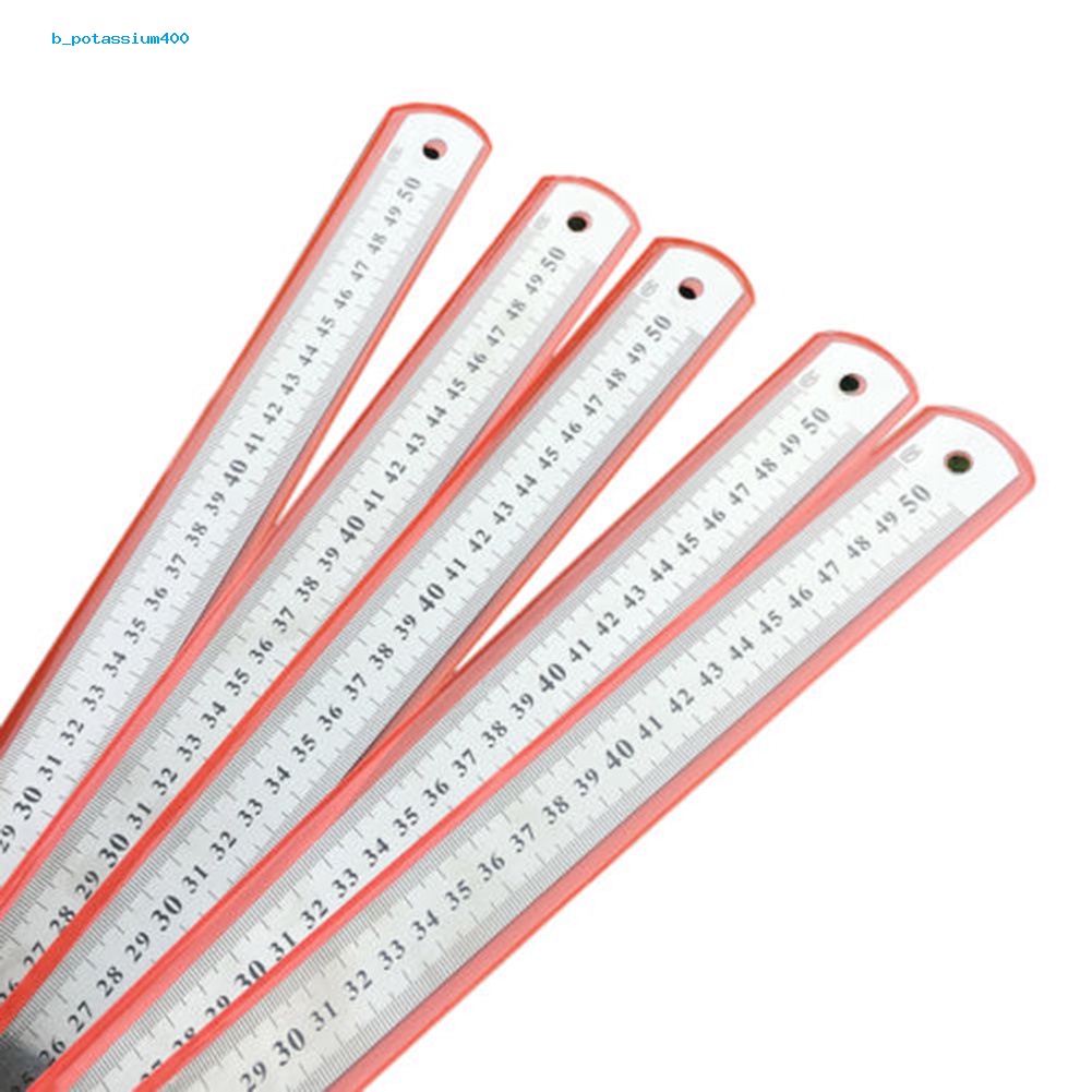 pota-minimalistic-steel-ruler-stainless-steel-ruler-supplies-convenient-for-carpenter