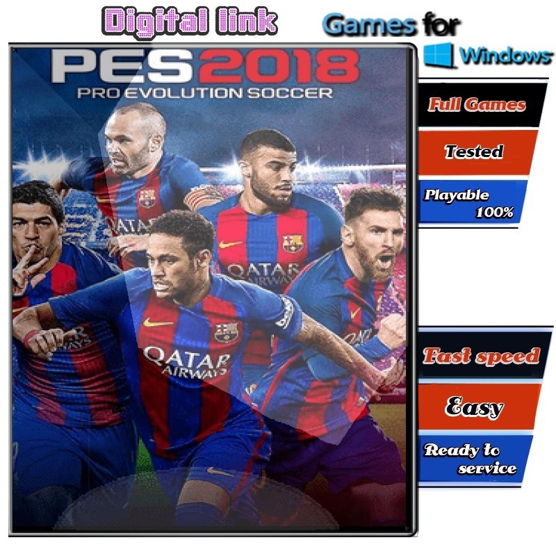 Pro Evolution Soccer 2018 เกม PC Game คอมพิวเตอร์ สินค้าเป็นแบบสั่งซื้อ ...