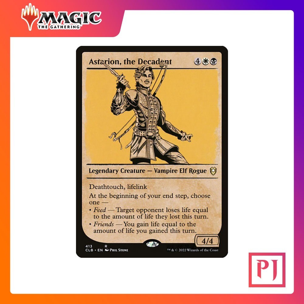 [MTG] Astarion, the Decadent (Showcase) [CLB] [MULTI] [RARE] [NORMAL] [ENG] (การ์ดเมจิค / Magic
