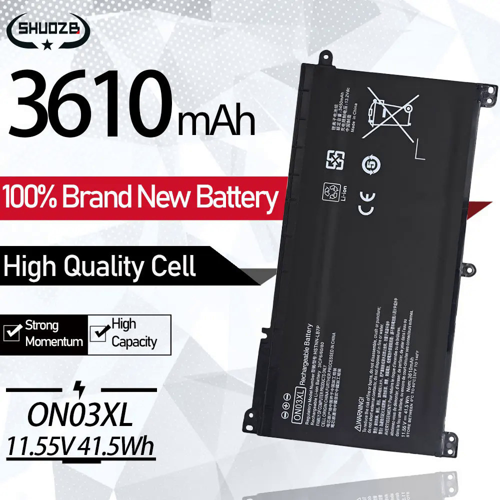 thumbnail interactive-video image 1 of Replacement Battery For HP X360 13-u Series – HSTNN-UB6W TPN-W118 BIO3XL B103XL 1 of 4