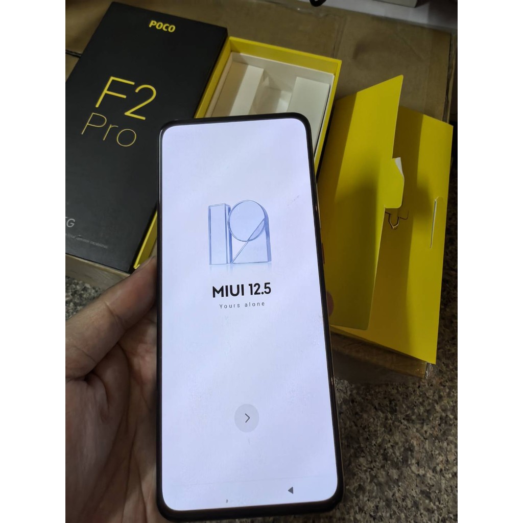 Poco F2 pro มือถือมือสอง Xiaomi POCO Phone F2 Pro Phantom White สีขาว 6 ...