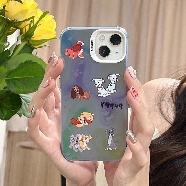 c236-พร้อมส่งในไทย-เคสไอโฟน-iphone-เคสหกมะหมาโฮโลเข้มกันกระแทก