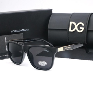 Dolce &amp; Gabbana DG ใหม่ แว่นตากันแดด ป้องกันแสงสะท้อน สไตล์ยุโรป และอเมริกา ลําลอง สําหรับผู้ชาย