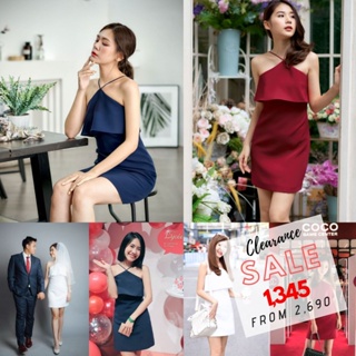 เดรส EL0301 Bella Dress (ลด130 โค้ดWQUCEP) ชุดใส่เที่ยว ชุดออกงาน ชุดเพื่อนเจ้าสาว | Evalynbrand