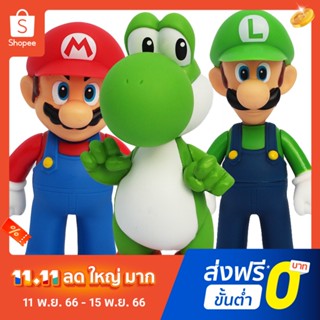 Pota ตุ๊กตาฟิกเกอร์ Pvc รูป Super Mario Brothers น่ารัก ขนาด 12 ซม. สําหรับตกแต่งโต๊ะ ของสะสม