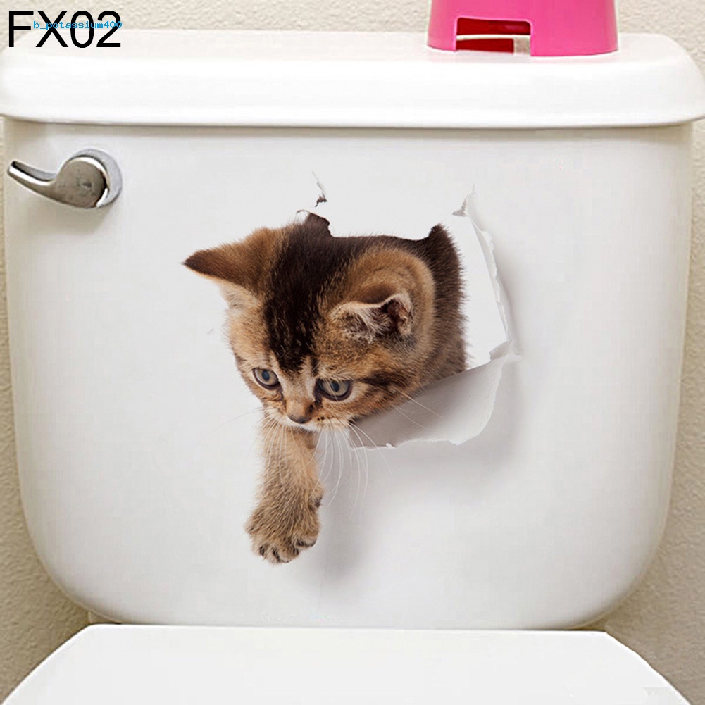 pota-3d-cat-hamster-dog-toilet-sticker-cute-wall-decal-decor-for-bathroom-bedroom