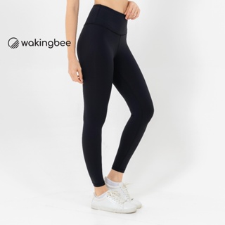 ภาพหน้าปกสินค้าWakingbee WB Leggings (Black) เลกกิ้งออกกำลังกาย รุ่นขายดีที่สุด ผ้านุ่มพิเศษ ใส่สบาย ยืดหยุ่น กระชับ แห้งเร็ว กันยูวี ที่เกี่ยวข้อง