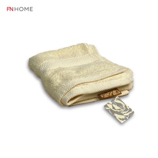 PRIM ผ้าขนหนูสีเหลือง COMBED COTTON  ขนาด 16X32นิ้ว