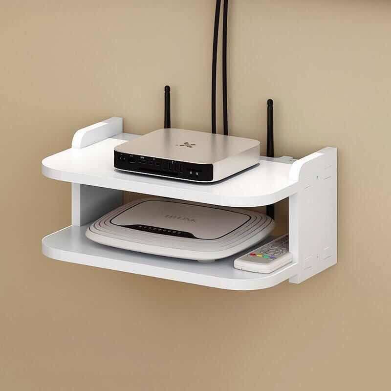 Wall Mount rack WiFi box rack router rack storage rack without drilling ...
