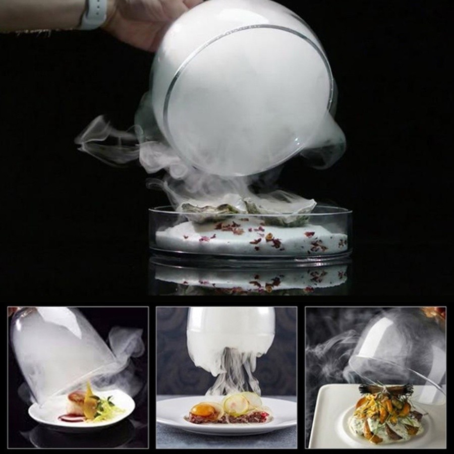 【TTLIFE】Household Smoking Dome Hood Kitchen Cooking Fume Hood Acrylic ...
