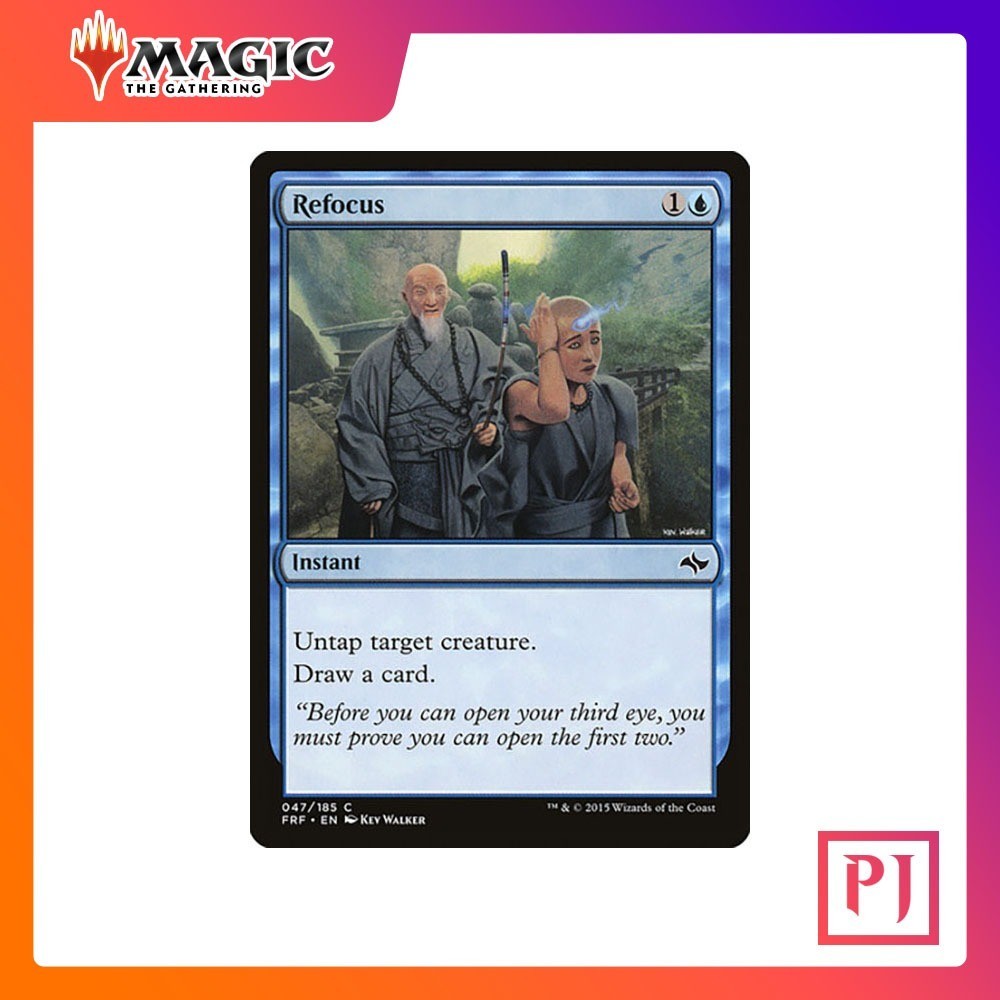 [MTG] Refocus [FRF] [BLUE] [COMMON] [NORMAL] [ENG] (การ์ดเมจิค / Magic ...