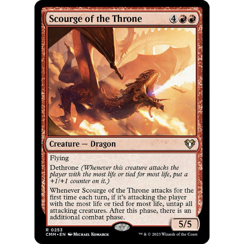 [ Commander Masters] - [CMM] - [Scourge of the Throne] - (R) - [2023 ...