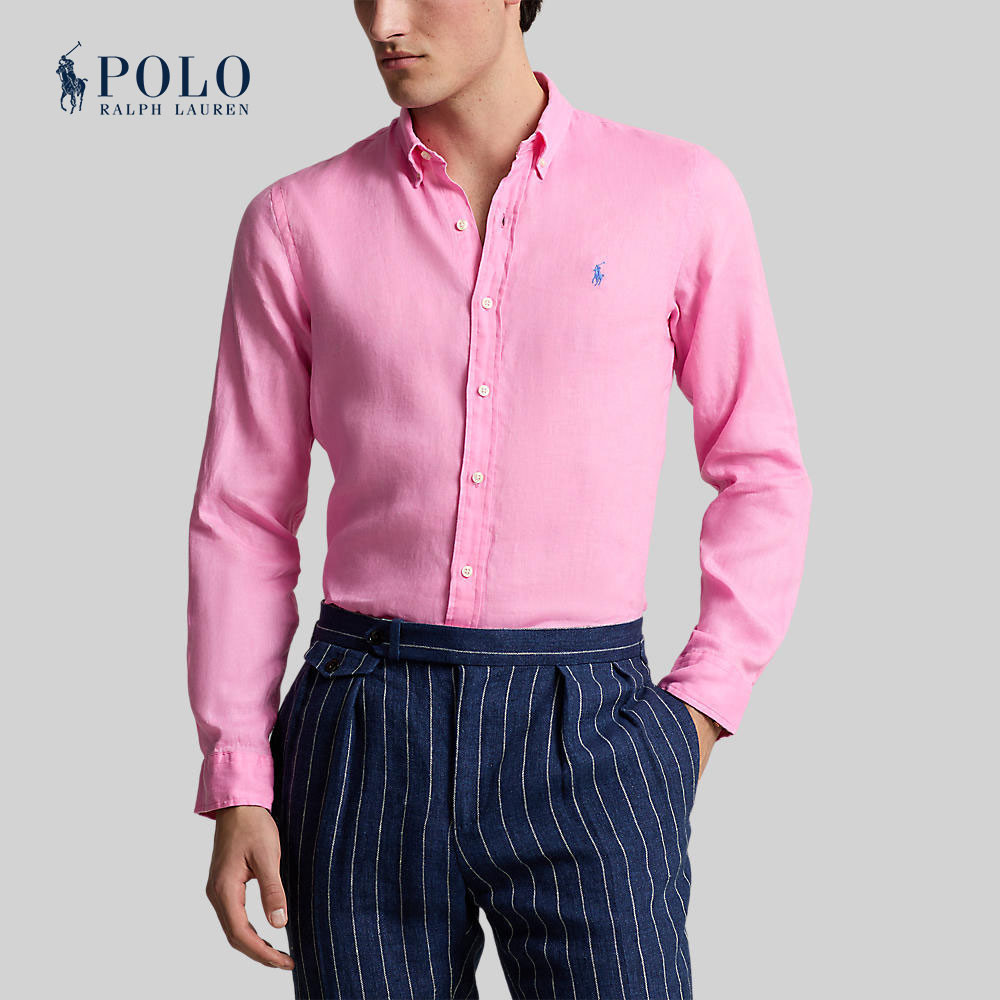 Polo Ralph Lauren Classic Fit Linen Shirt 211970730 007