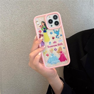 C254 [พร้อมส่งในไทย🐝] เคสไอโฟน iPhoneเคสจญมีจีนี่มุกประกบกันกระแทกสีชมพูอ่อน