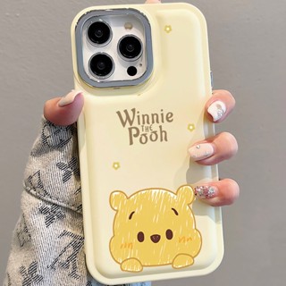 เคสโทรศัพท์มือถือ แบบนิ่ม ลายวินนี่ เดอะ พูห์ สําหรับ iPhone 14Promax 13 12 11 7Plus X XR xsmax