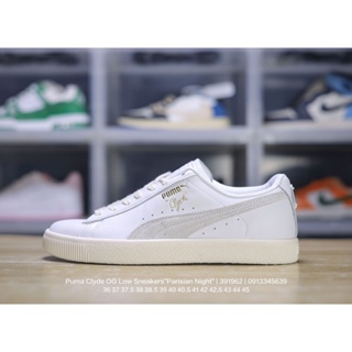 Puma Clyde OG รองเท้าผ้าใบลําลอง ข้อสั้น อเนกประสงค์ สไตล์เรโทร สําหรับคู่รัก เหมาะกับการเล่นกีฬา