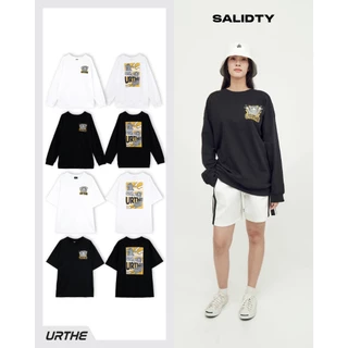 URTHE - เสื้อยืด สกรีนลาย รุ่น SLIDTY