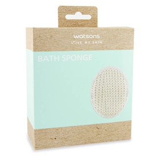 ลดเพิ่ม 8% 🔥 Watsons Bath Sponge วัตสัน ฟองน้ำ ขัดผิว อาบน้ำ