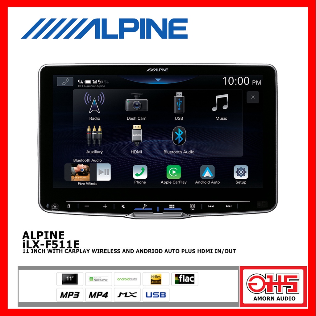 alpine-ilx-f511e-pre-order-วิทยุรถยนต์-11-นิ้ว-11inch-carplay-wireless-and-andriod-auto