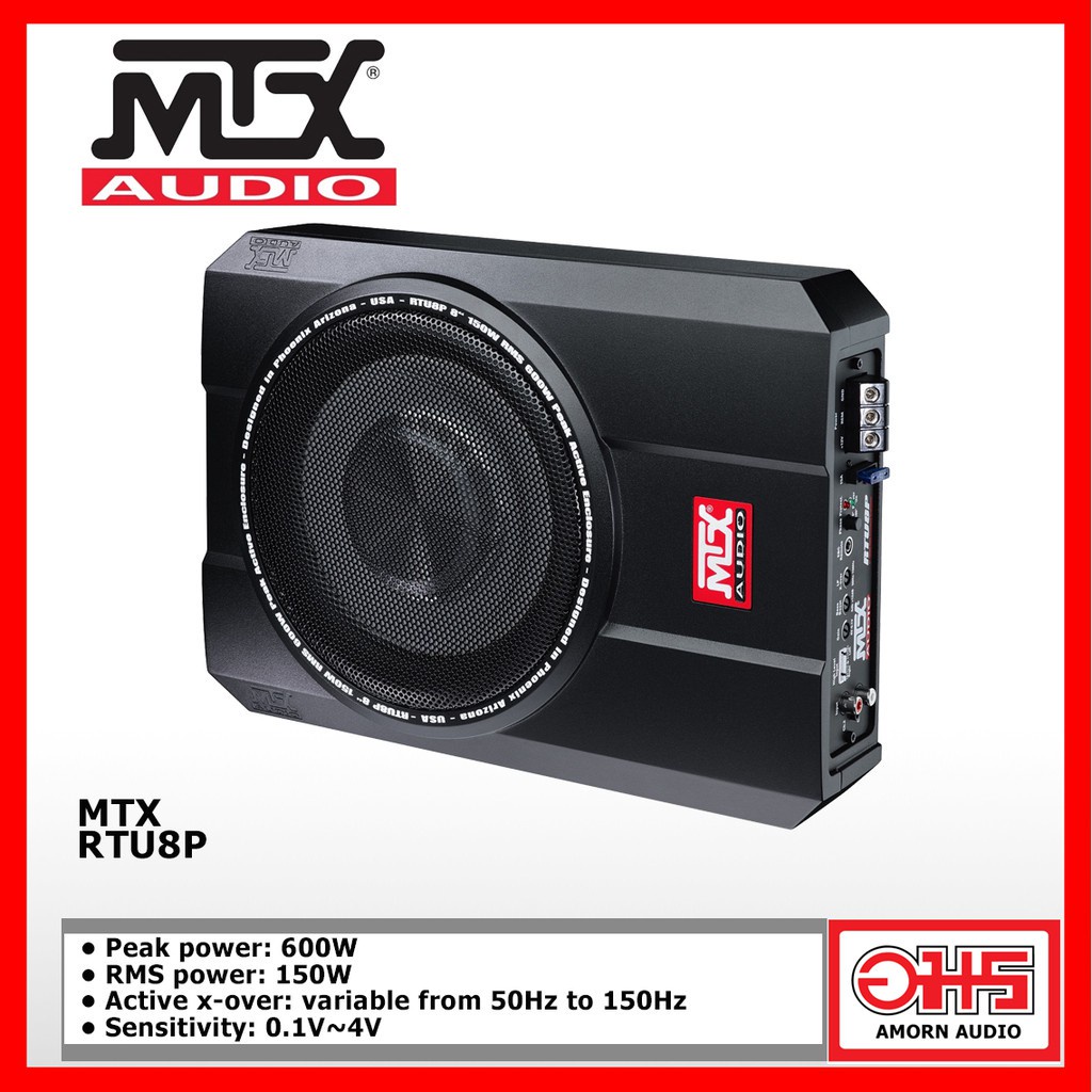 mtx-rtu8p-ซับบ็อก-เบสบ็อก-subbox150w-rms-class-ab-amplifier-พร้อม-ebc-remote-control-amorna