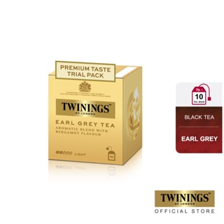 ภาพหน้าปกสินค้า[แพ็ค 10 ซอง] ทไวนิงส์ มินิ ชาสีทองอ่อน รสเบา เอิร์ล เกรย์ ชนิดซอง 2 กรัม แพ็ค 10 ซอง Twinings Mini Earl Grey Tea 2 g. Pack 10 Tea Bags ที่เกี่ยวข้อง