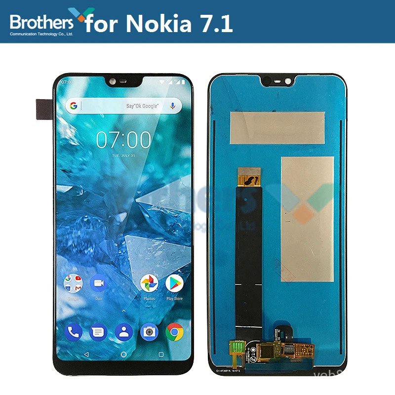 หน้าจอแอลซีดีสำหรับ Nokia 7.1จอแสดงผล LCD สำหรับ Nokia 7.1ประกอบจอแอล
