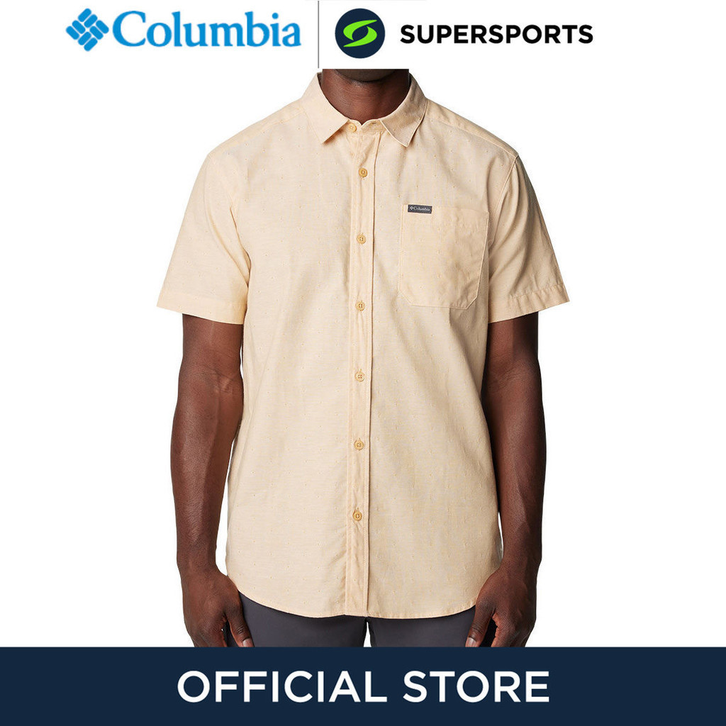 Maglietta Escursionismo Columbia Rapid Rivers - Uomo Maniche Corte
