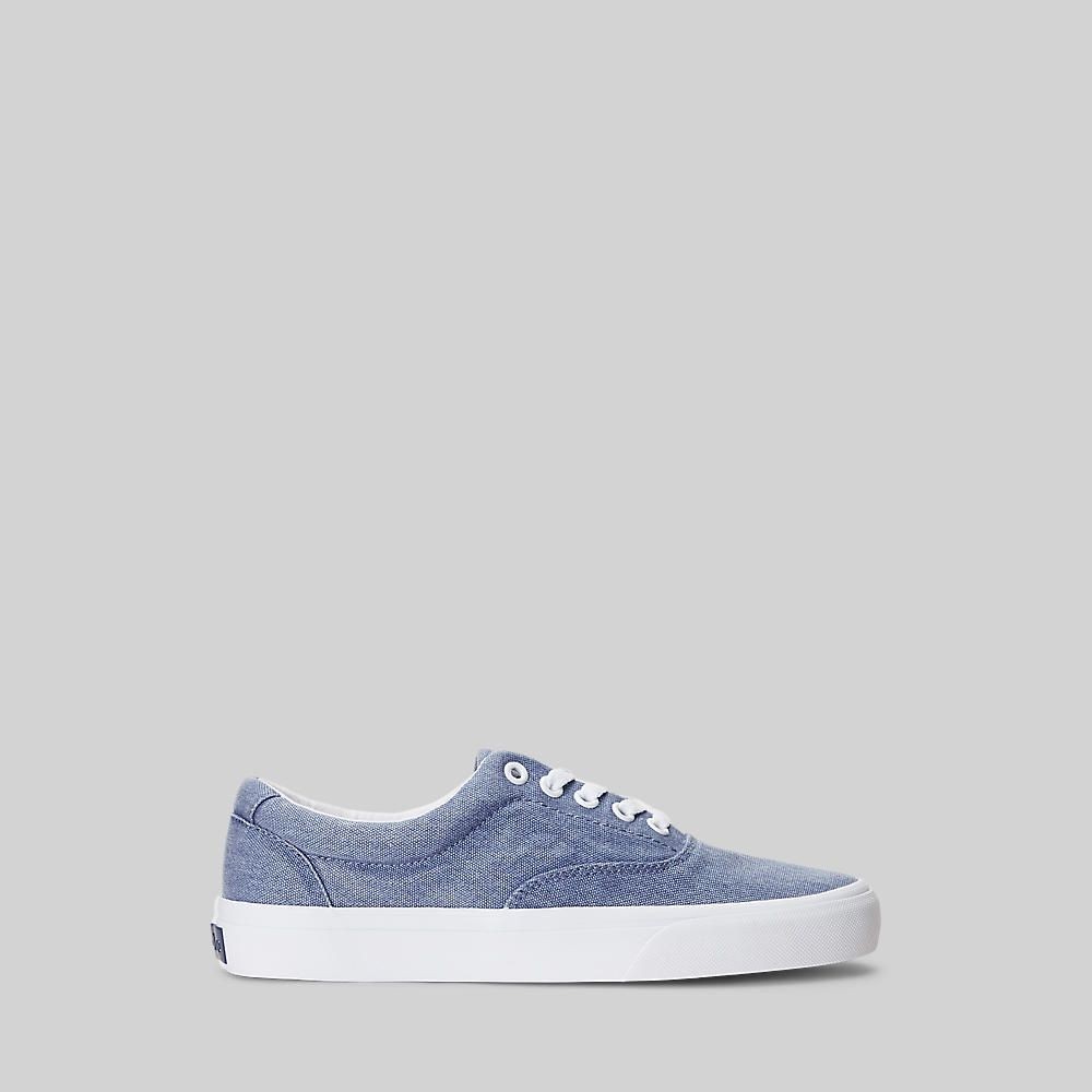 Polo Ralph Lauren Sneaker Keaton Washed Canvas Sneaker WAPSFTW0CT20088 Shopee Thailand