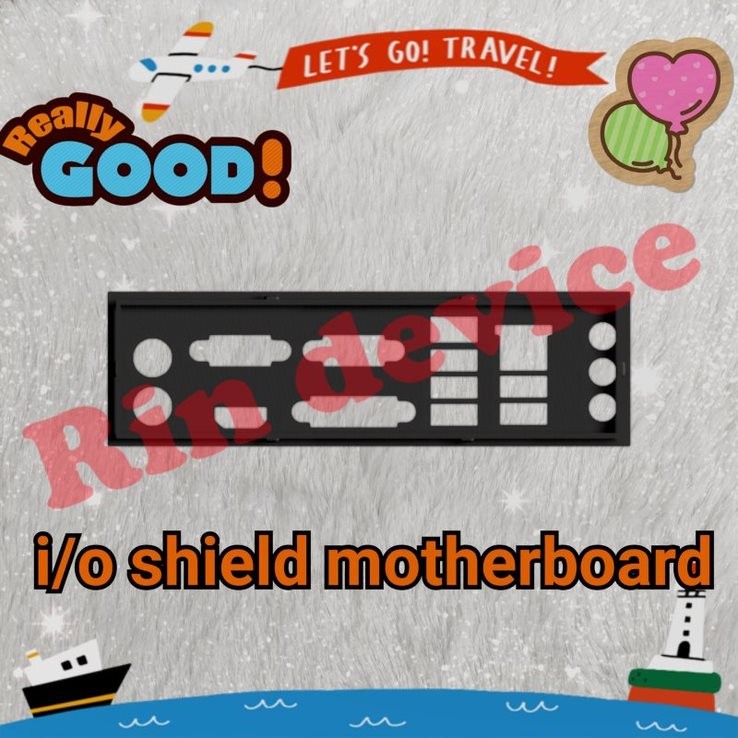 IO Shield Back Plate BackPlate Blende Bracket Bezel Motherboard - Foto 2