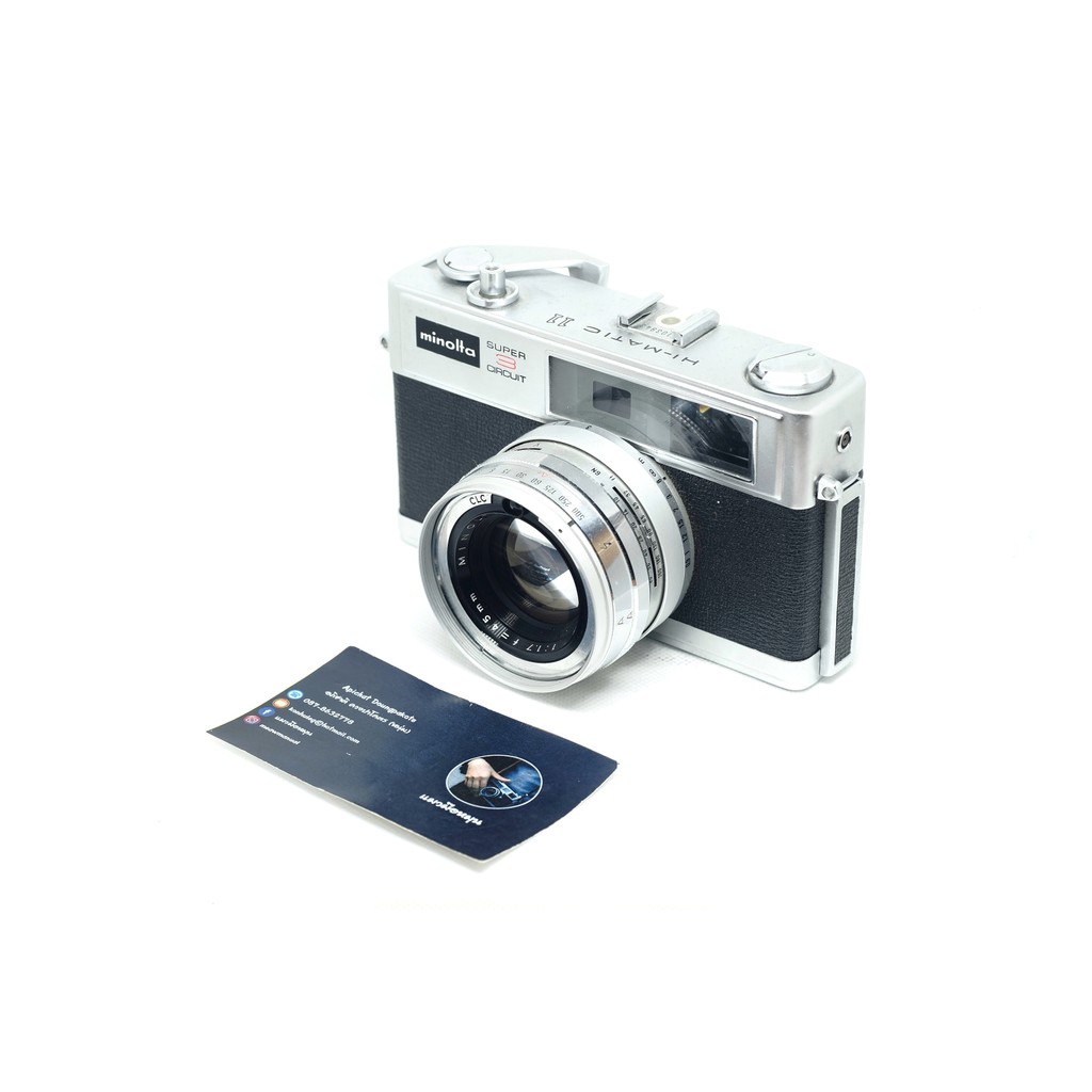 กล้องฟิล์ม Minolta Hi-Matic 11 Super 3 Circuit | Shopee Thailand กล้องฟิล์ม Minolta Hi-Matic 11 Super 3 Circuit | Shopee Thailand