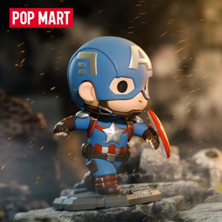 ✹♨Marvel Avengers Classic Series Manual Blind Box POPMART Bubble Mart เครื่องประดับสร้างสรรค์อินเทรนด์