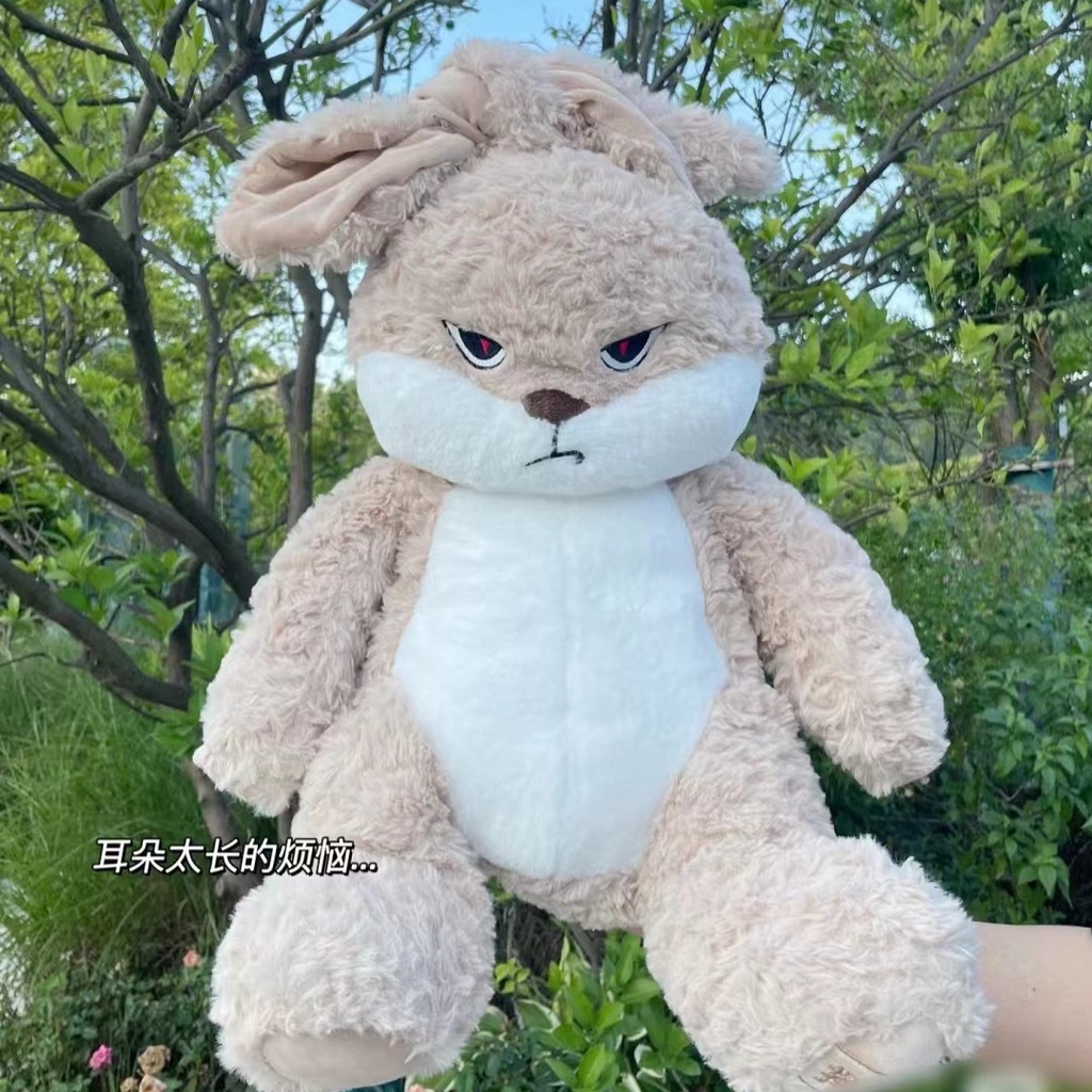 xiaohongshu-diudiu-กระต่ายตุ๊กตาของเล่นตุ๊กตากระต่ายน่ารักตุ๊กตาเอาใจจีนวันวาเลนไทน์และให้ของขวัญวันเกิดหญิง