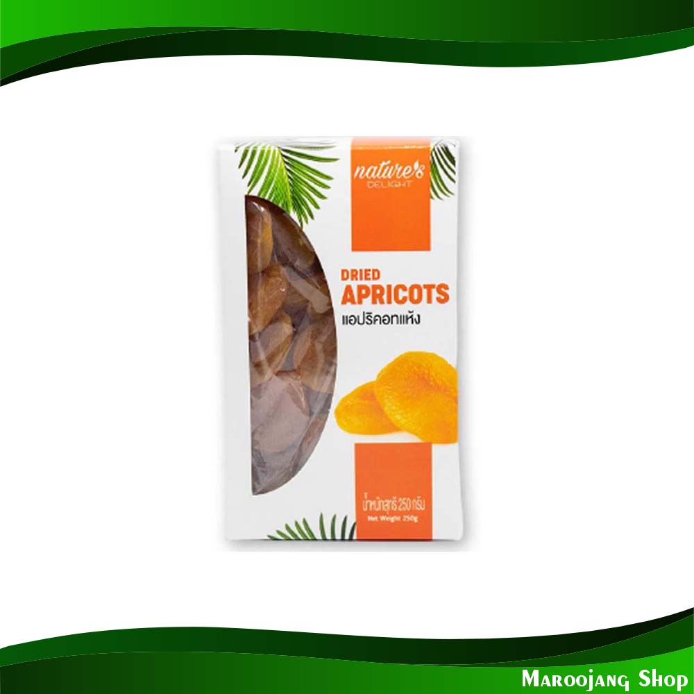 แอพริคอตแห้ง เนเจอร์ส ดีไลท์ 250 กรัม Dried Apricots Nature Delight ...