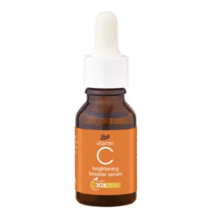 Boots Vitamin C Brightening Booster Serum 15ML บู๊ทส์ วิตามิน ซี ไบรท์เทนนิ่ง บูสเตอร์ ซีรั่ม 15 มล.