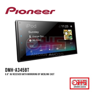 PIONEER DMH-A345BT 6.8" AV Receiver with Mirroring by Weblink Cast