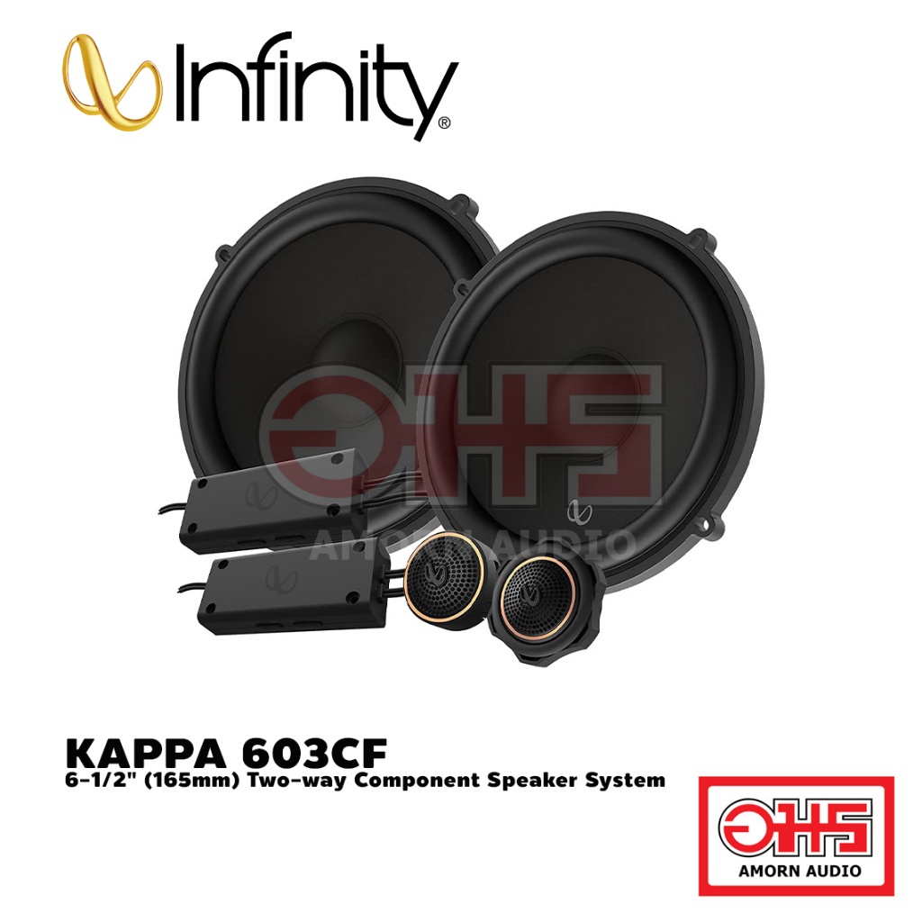 infinity-set-kappa-603cf-ลำโพงคู่หน้า-kappa-63xf-คู่หลัง-โค้ด-dmay200ลดสูงสุด200-ขนาด-6-5-นิ้ว