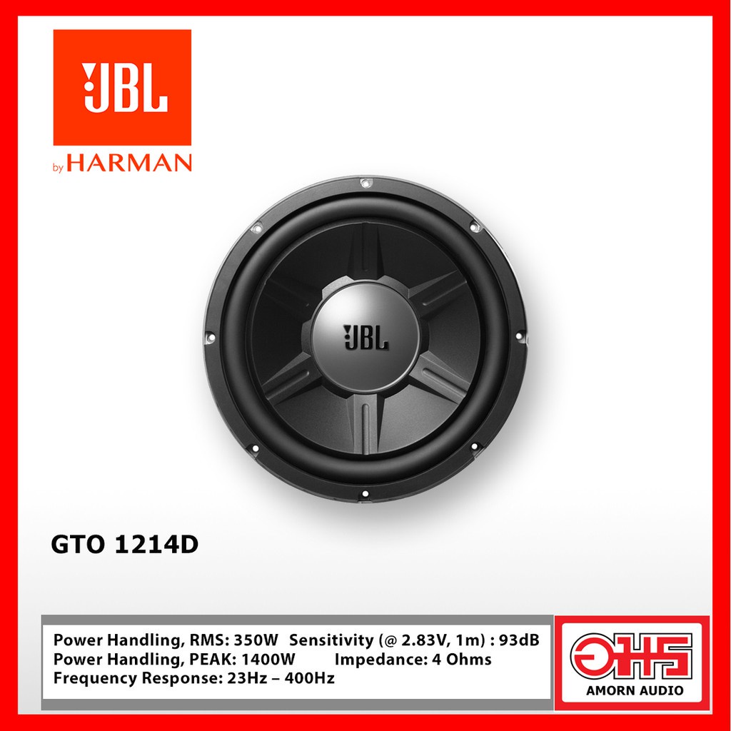 jbl-gto-series-gto1214d-ซับวูฟเฟอร์-12นิ้ว-โครงหล่อ-วอยซ์คู่-amornaudio-อมรออดิโอ