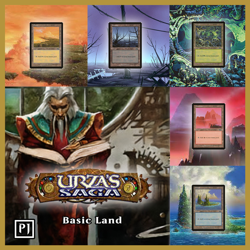 [MTG] Urza's Saga Basic Land (1998) [USG] [LAND] [COMMON] [NORMAL] [EX ...