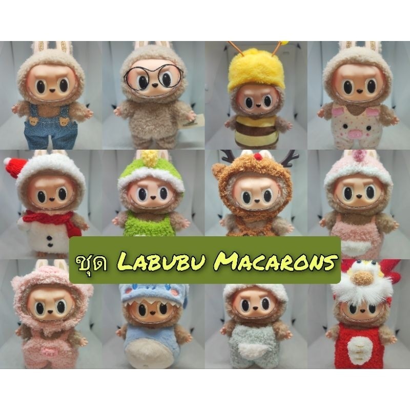 ⭐พร้อมส่ง⭐ Accessories - Labubu Costume - ชุด Labubu Macarons (Art Toy ...