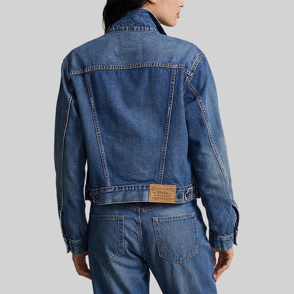 Polo Ralph Lauren Denim Trucker Jacket WMPOOTWNDK20012 Shopee Thailand