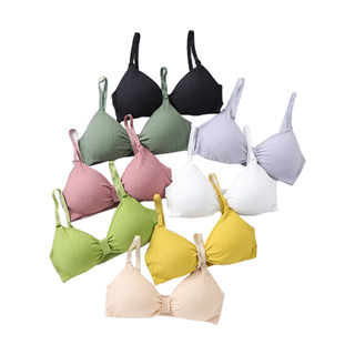 [ซื้อครบ 30.- ลดค่าส่ง 80.-] ชุดชั้นในหญิง sexy บราสปอร์แฟชั้น ครอปใหม่ล่าสุด มาแรง แบบสวม มีฟองน้ำด้านใน
