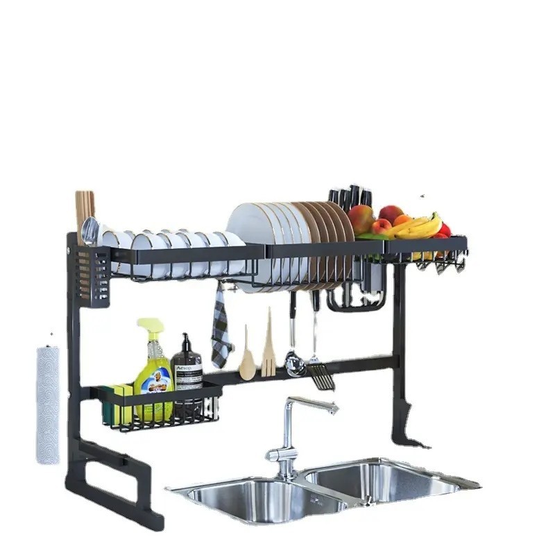 Factory Direct Sale Kitchen Rack Adjustable Sink Dish Drying Storage ...