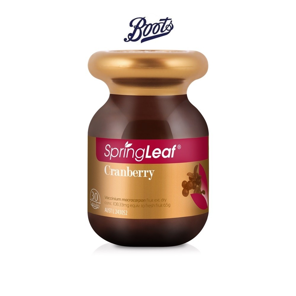 SPRINGLEAF สปริงลีฟ แครนเบอรรี่ (ผลิตภัณฑ์เสริมอาหาร) 30 แคปซูล ...