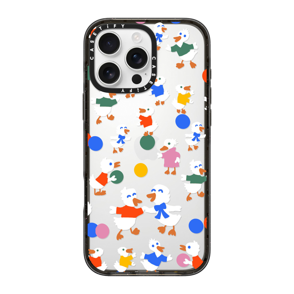 CASETiFY | PLAYFUL DUCKS BY KATIE BENN #เคสกันกระแทก สำหรับ iPhone 16 ...