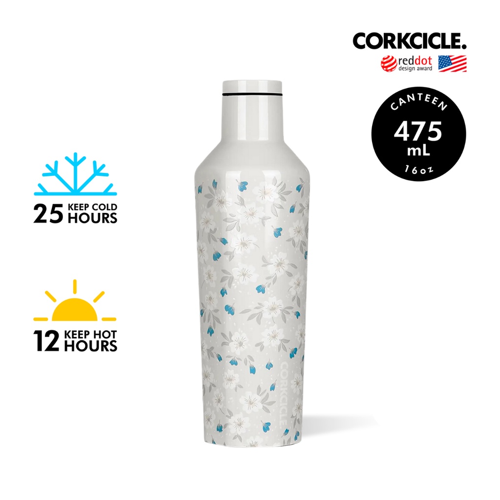 CORKCICLE ขวดสแตนเลสสูญญากาศ 3 ชั้น 475ML(16OZ) รุ่น CANTEEN DITSY