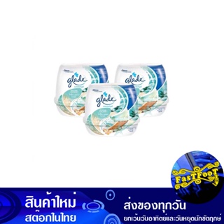 เจลปรับอากาศ กลิ่นโอเชี่ยนเอสเคป 180 กรัม (แพ็ค3ชิ้น) เกลด Glade Air Freshener Gel, Ocean Escape Scent