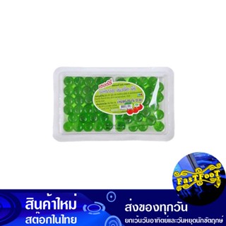 เยลลี่เชอร์รี่บอล กลิ่นแอปเปิ้ล 220 กรัม (55ลูก) ดีลิคัพ Deli Cup Cherry Jelly Balls Apple Smell