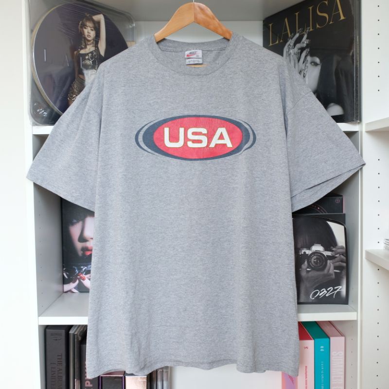 เสื้อยืด Nike USA Olympic Team วินเทจรุ่นเก่า90s มือสองของแท้ | Shopee ...